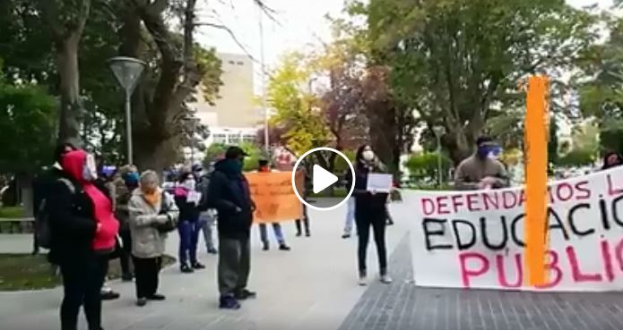 #CHUBUT | RECLAMO DOCENTE EN&nbsp;TRELEW