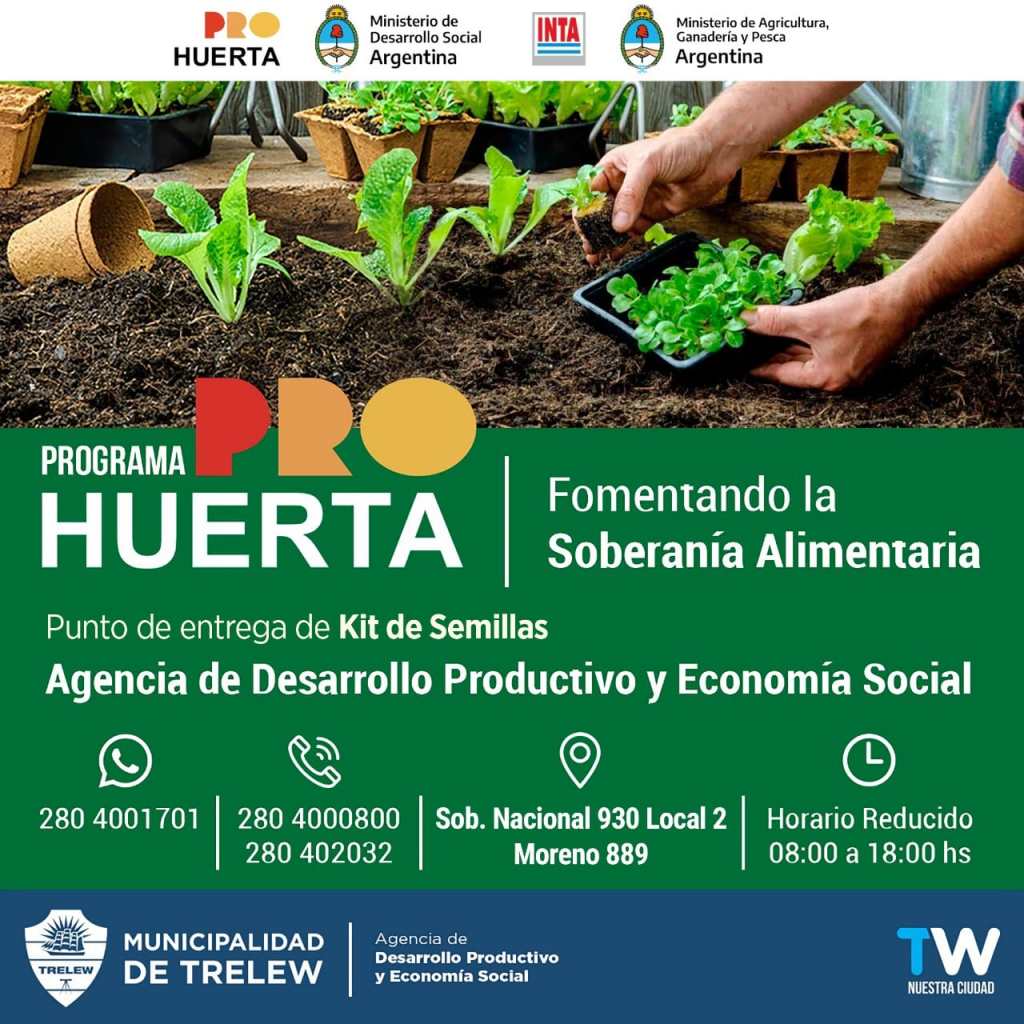 Entrega de kits de semillas a familias, productores y organizaciones&nbsp;locales