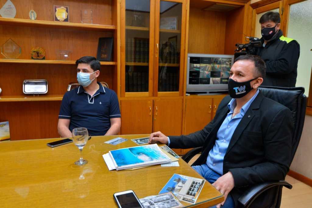 Maderna se reunió con autoridades del Hospital por el aumento de casos de&nbsp;covid19