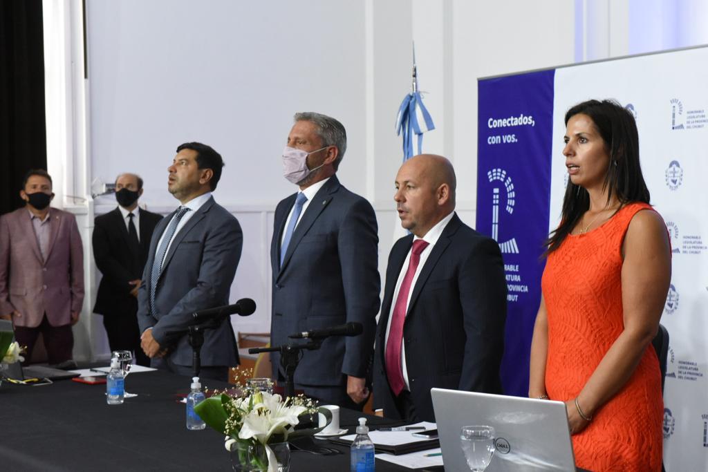 Quedó inaugurado el 49º Período Ordinario de Sesiones de la Legislatura del&nbsp;chubut