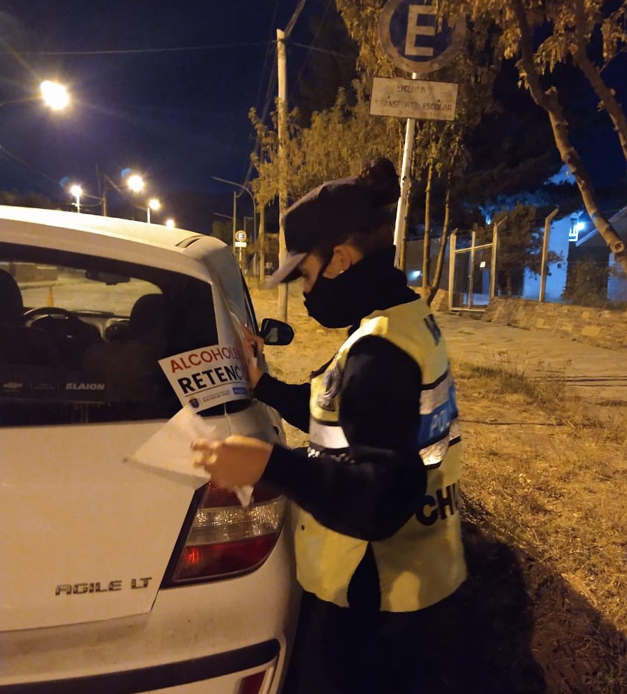 #CHUBUT | 97 conductores fueron retirados de la vía pública por conducir en estado de&nbsp;ebriedad