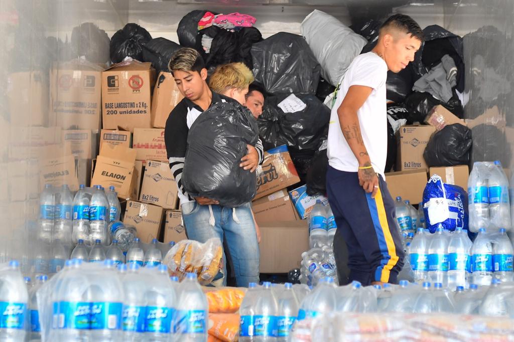 #TRELEW | Continúan enviando donaciones rumbo a la&nbsp;cordillera