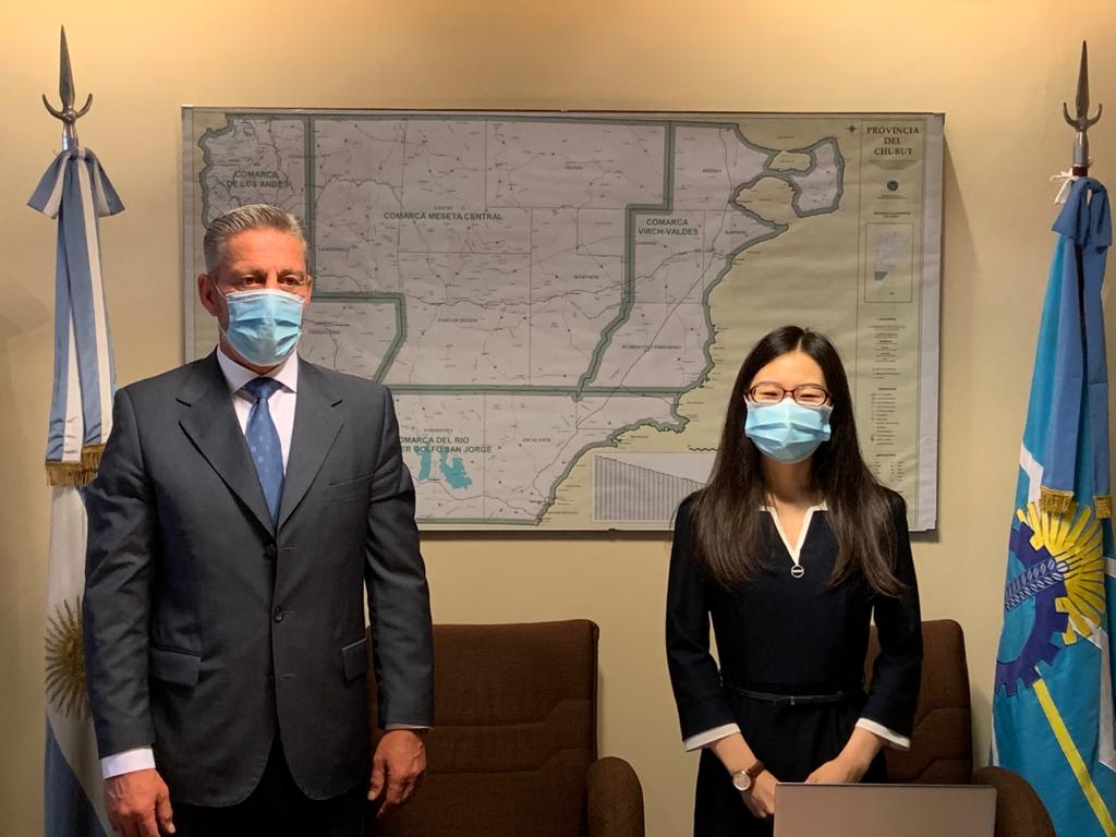 #Chubut | se firmó una carta intención con la compañía China Gezhouba para la construcción del Parque Eólico El&nbsp;Escorial