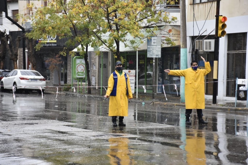 #TRELEW | Calles y barrios anegados luego de las intensas&nbsp;lluvias