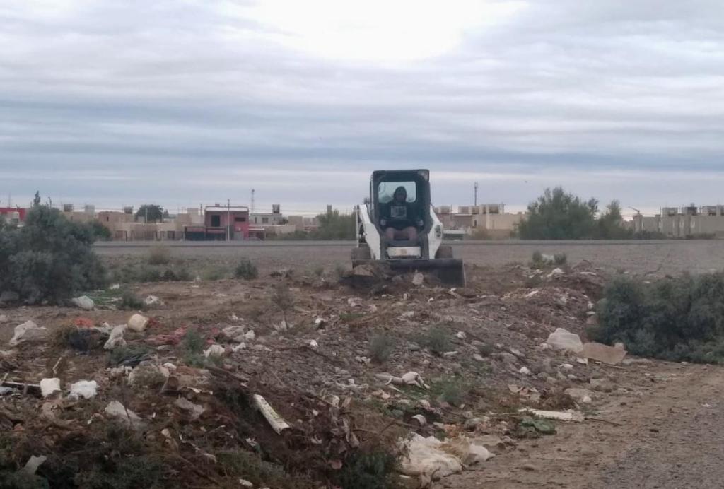 #trelew | Continúa el plan de saneamiento ambiental del sistema de&nbsp;lagunas