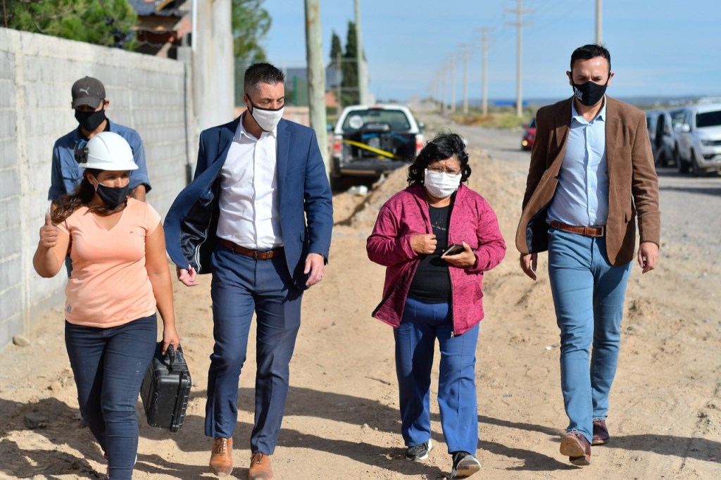 #trelew | quedó inaugurada una nueva red de gas en Los&nbsp;Aromos