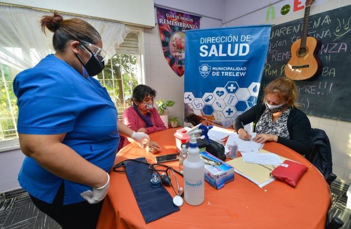 #TRELEW | Continúan los controles de salud a los adultos&nbsp;mayores