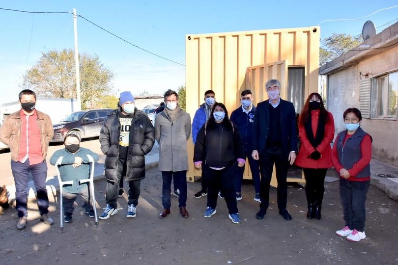 #TRELEW | Entregaron el primer módulo habitacional de&nbsp;emergencia