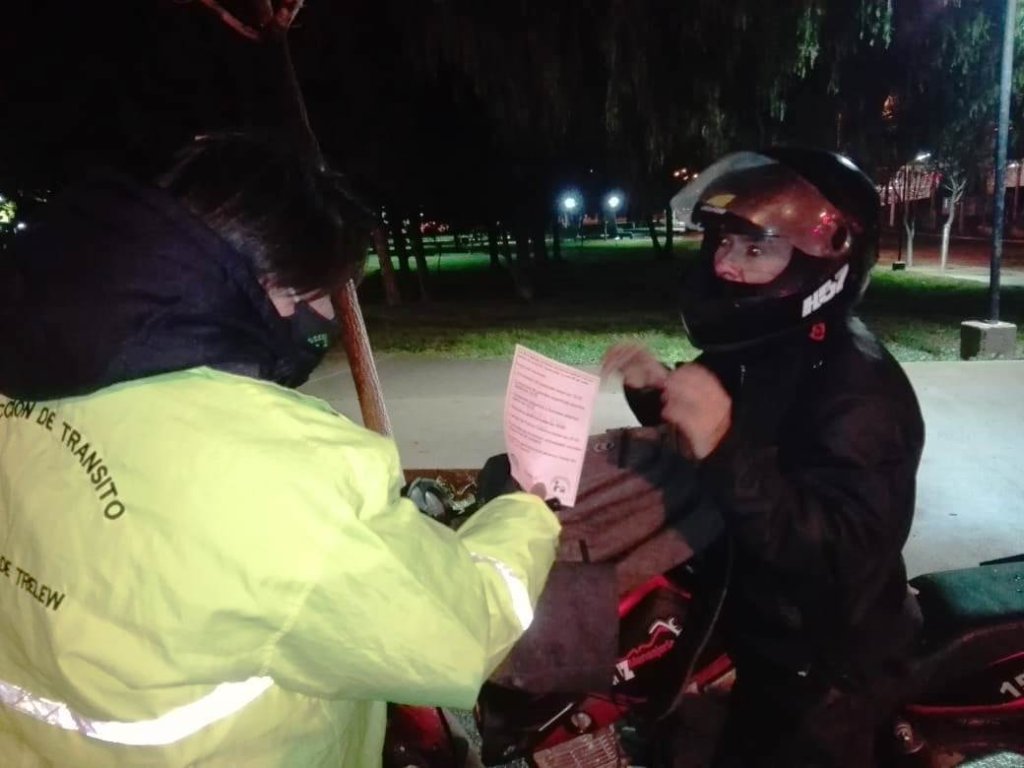 #TRELEW | Controles de tránsito y horarios de&nbsp;circulación