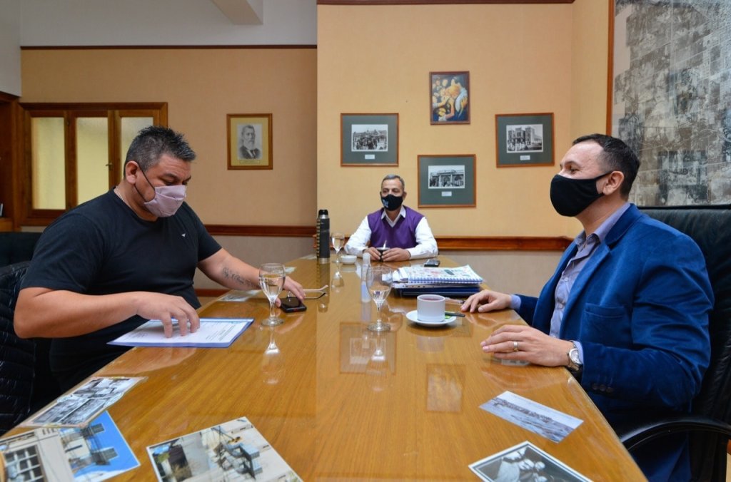 #TRELEW | NUEVO GREMIO SE REUNIÓ CON EL&nbsp;INTENDENTE