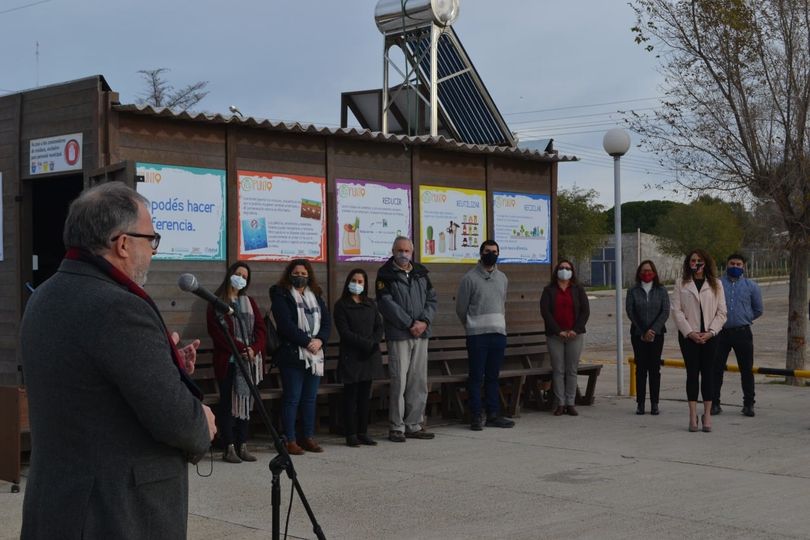 CHUBUT | Quedó inaugurado en Camarones un Ecopunto Sustentable para recuperación de residuos&nbsp;reciclables
