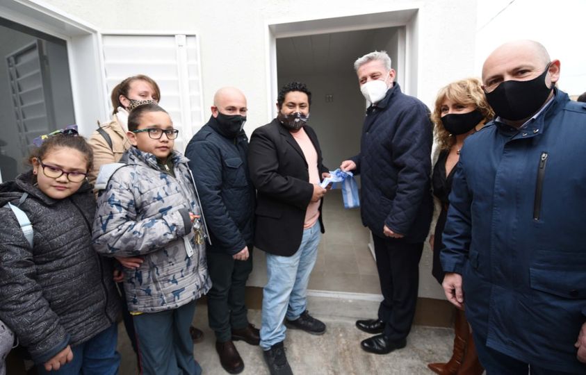 CHUBUT | Se entregaron 20 viviendas a trabajadores del SITRAVICh en Puerto&nbsp;Madryn