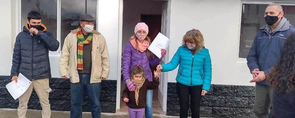 CHUBUT | Se entregaron viviendas en Lago&nbsp;Puelo