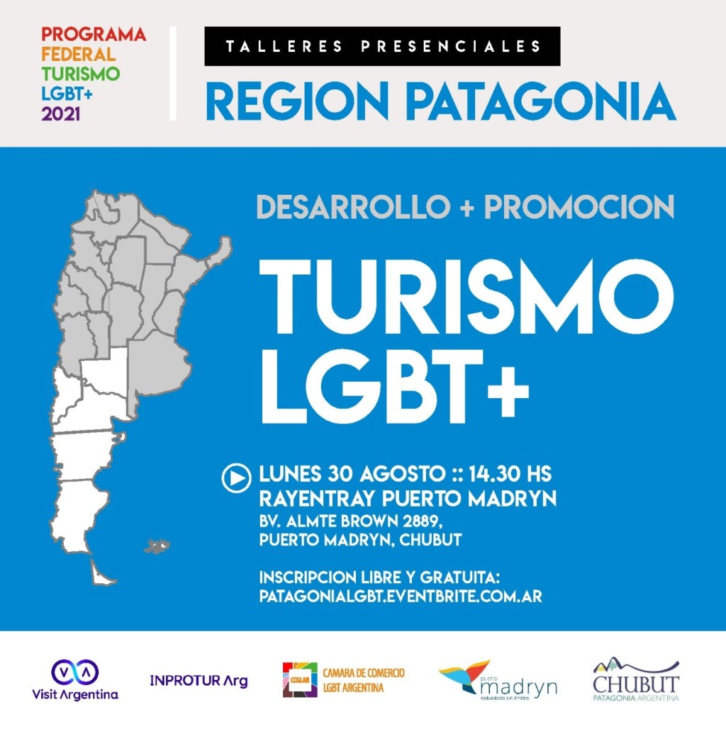 #PUERTOMADRYN | CAPACITACIÓN GRATUITA SOBRE TURISMO&nbsp;LGBTQ+