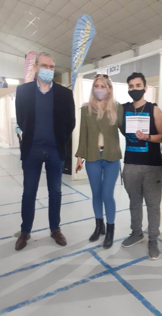 CHUBUT | Inició la campaña de vacunación contra covid-19 para menores de 12 a 17 años en Puerto&nbsp;Madryn