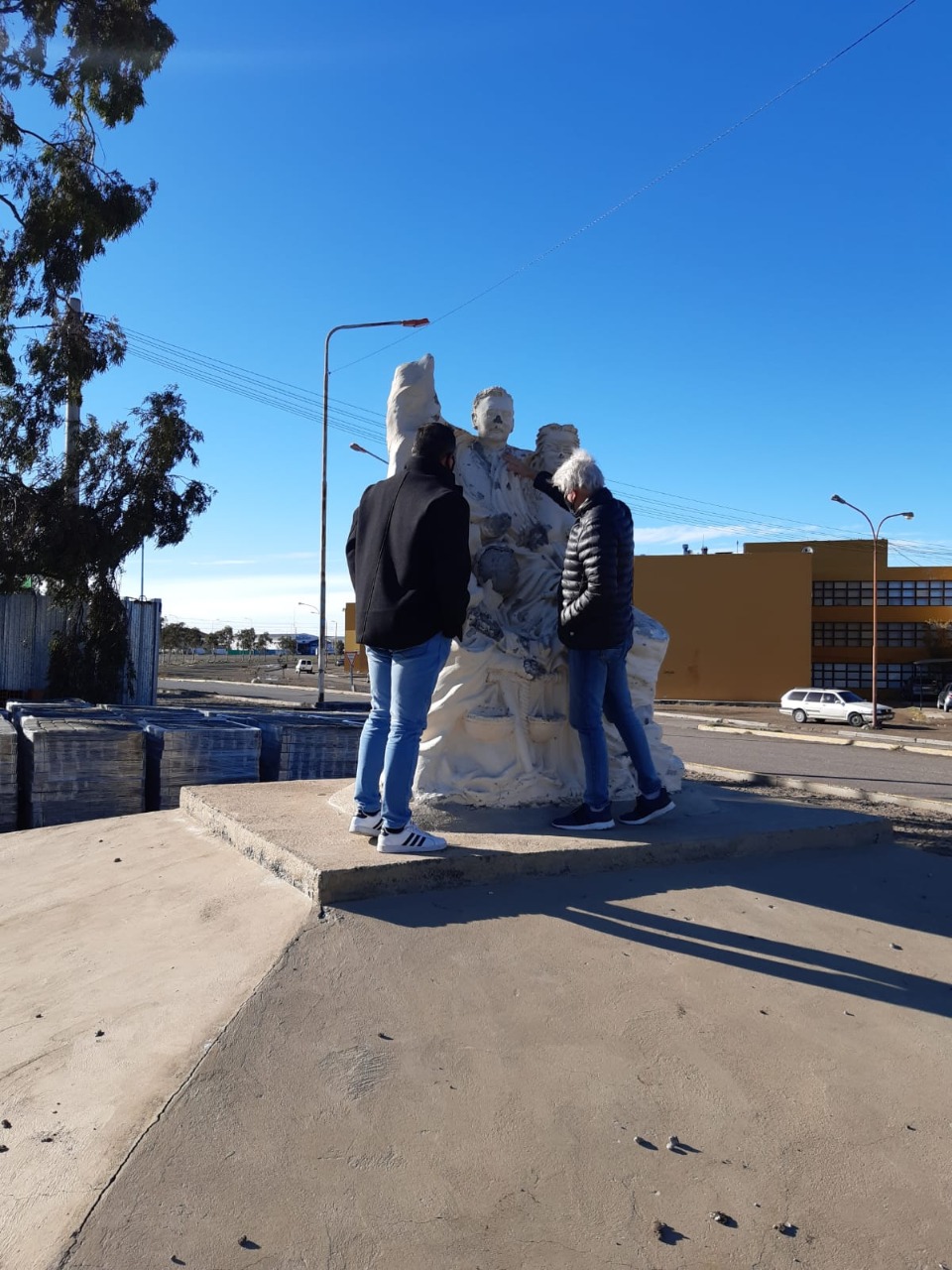 #TRELEW | PUESTA EN VALOR DE MONUMENTOS DE LA&nbsp;CIUDAD