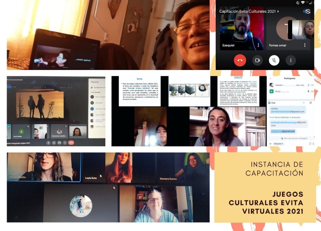 #CHUBUT | PARTICIPANTES DE LOS JUEGOS EVITA 2021 PUEDEN CAPACITARSE&nbsp;VIRTUALMENTE