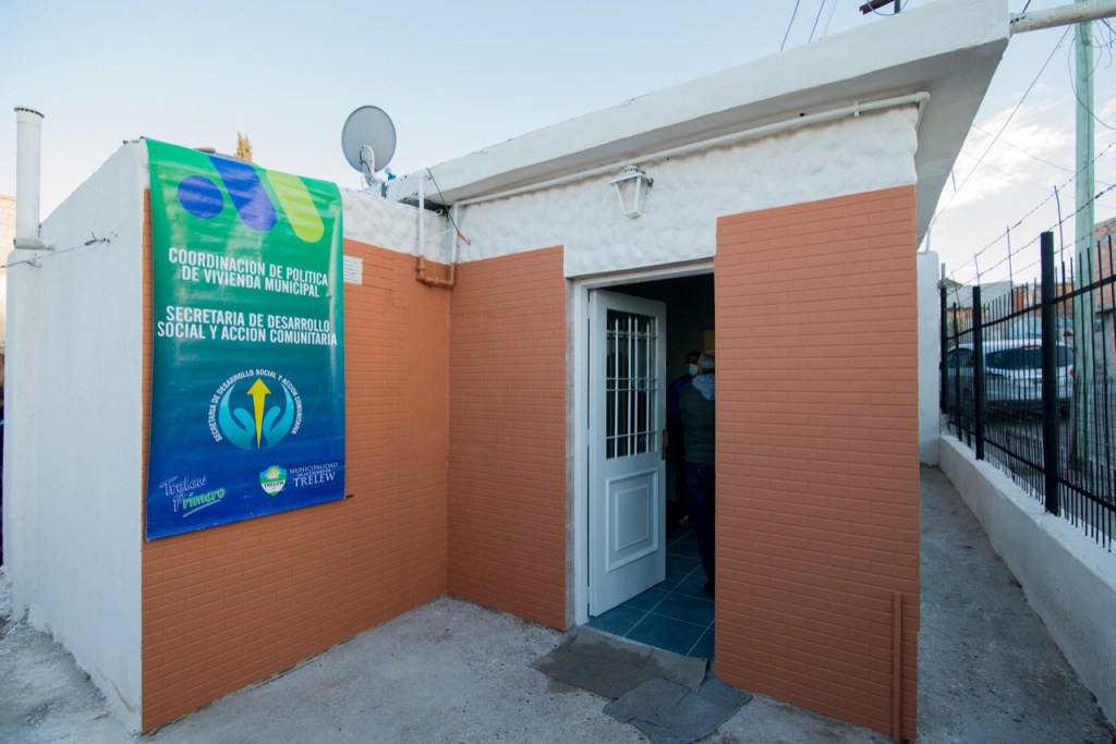 #TRELEW | DOS NUEVOS MEJORAMIENTOS HABITACIONALES QUEDARON&nbsp;INAUGURADOS