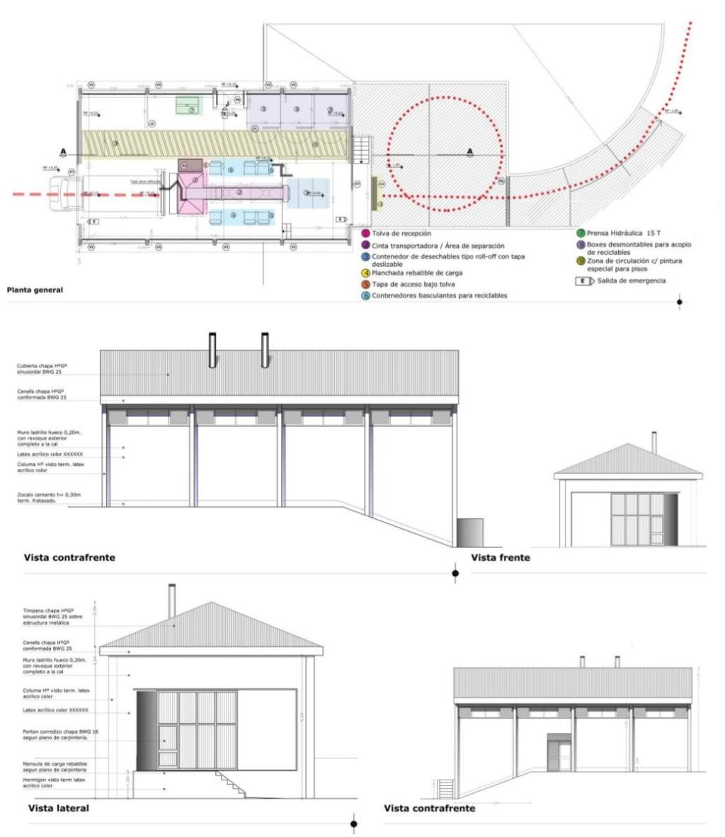 #RAWSON | AVANZA EL PROYECTO DE LA PLANTA DE SEPARACIÓN DE RESIDUOS SÓLIDOS&nbsp;URBANOS