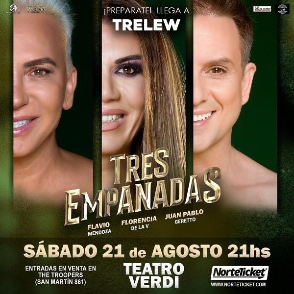 #DATO | LLEGA A TRELEW LA OBRA DE FLAVIO MENDOZA Y FLORENCIA DE LA&nbsp;V