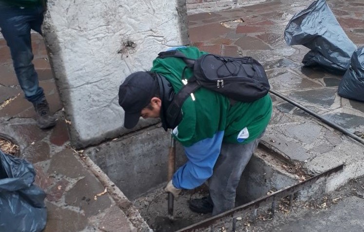 #TRELEW | SE PIDE A LOS VECINOS COLABORAR EN LA LIMPIEZA DE SUMIDEROS Y&nbsp;PLUVIALES