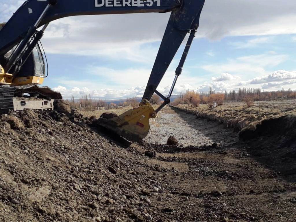 #CHUBUT | OBRAS HÍDRICAS EN&nbsp;SARMIENTO