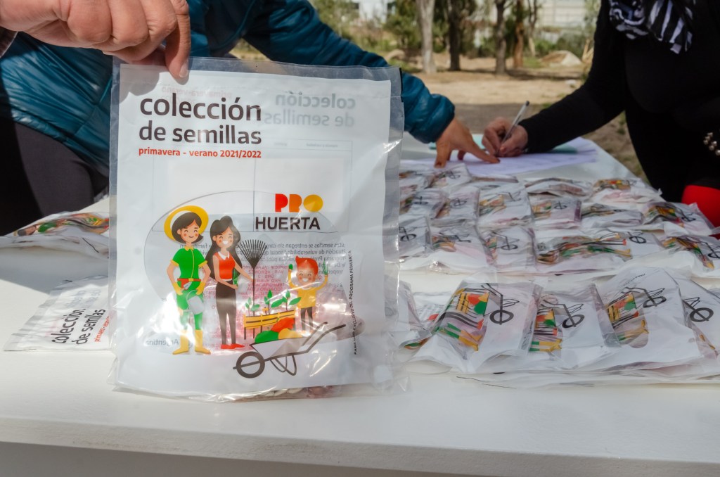 #DATO | ENTREGA DE SEMILLAS PARA VECINOS DE&nbsp;RAWSON
