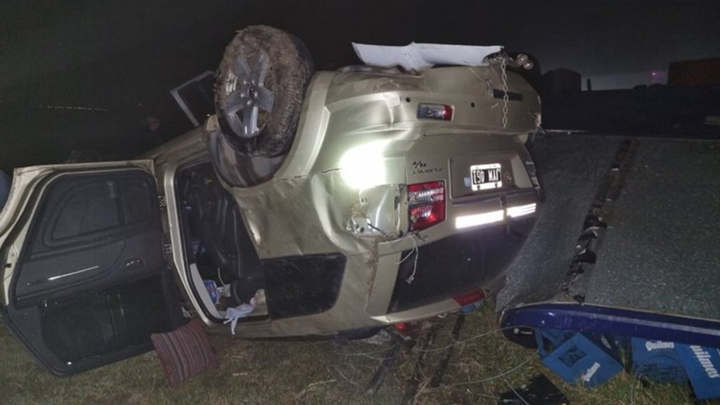 #TRAGEDIA | MURIÓ UN BEBÉ EN EL CHOQUE MULTIPLE EN LA AUTOVÍA&nbsp;2