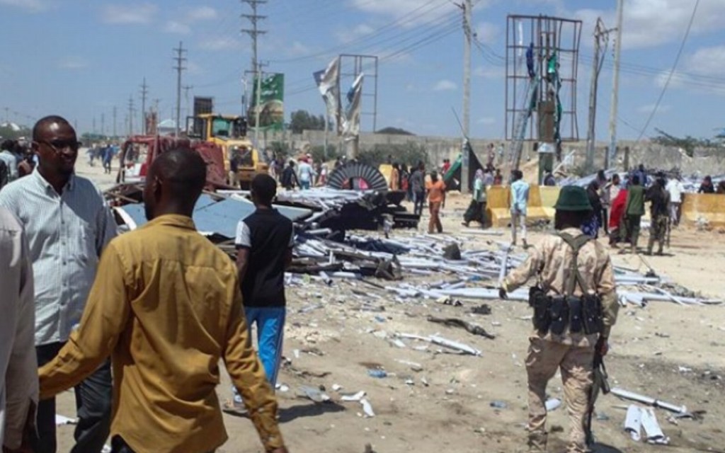 #ATENTADO | 8 MUERTOS AL ESTALLAR COCHE BOMBA EN&nbsp;SOMALIA
