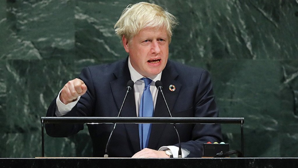#MUNDO | «ES UN PUNTO DE INFLEXIÓN PARA LA HUMANIDAD» DIJO BORIS JOHNSON SOBRE EL CAMBIO&nbsp;CLIMÁTICO