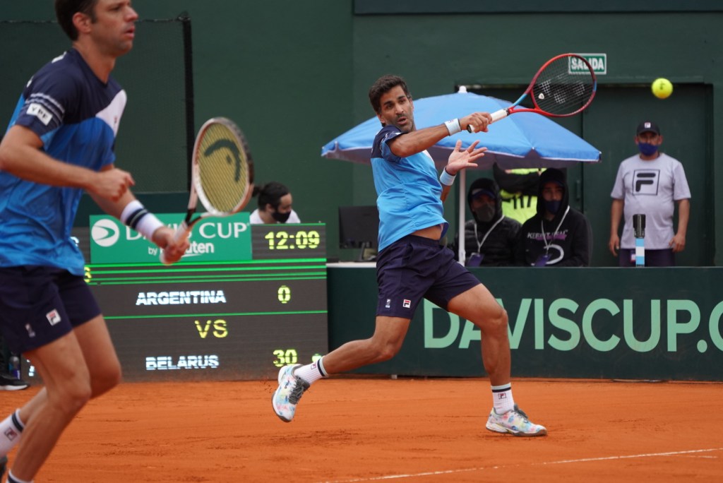 #TENIS | ARGENTINA GANÓ EL DOBLES Y SE PONE 2-1 CONTRA&nbsp;BIELORRÚSIA