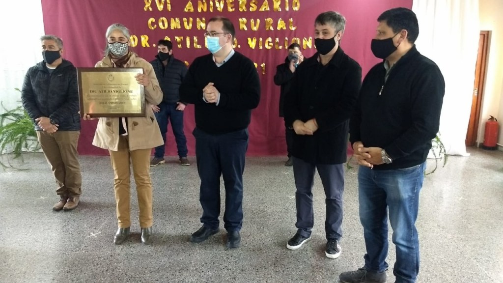 #CHUBUT | ATILIO VIGLIONE CELEBRÓ SU ANIVERSARIO CON&nbsp;OBRAS