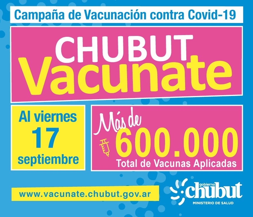 #COVID-19 | APLICARON MAS DE 600 MIL VACUNAS EN LA&nbsp;PROVINCIA