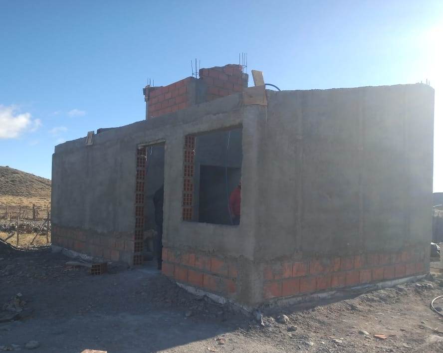 #OBRAS | CONSTRUYEN MONOAMBIENTES SOCIALES EN&nbsp;CUSHAMEN