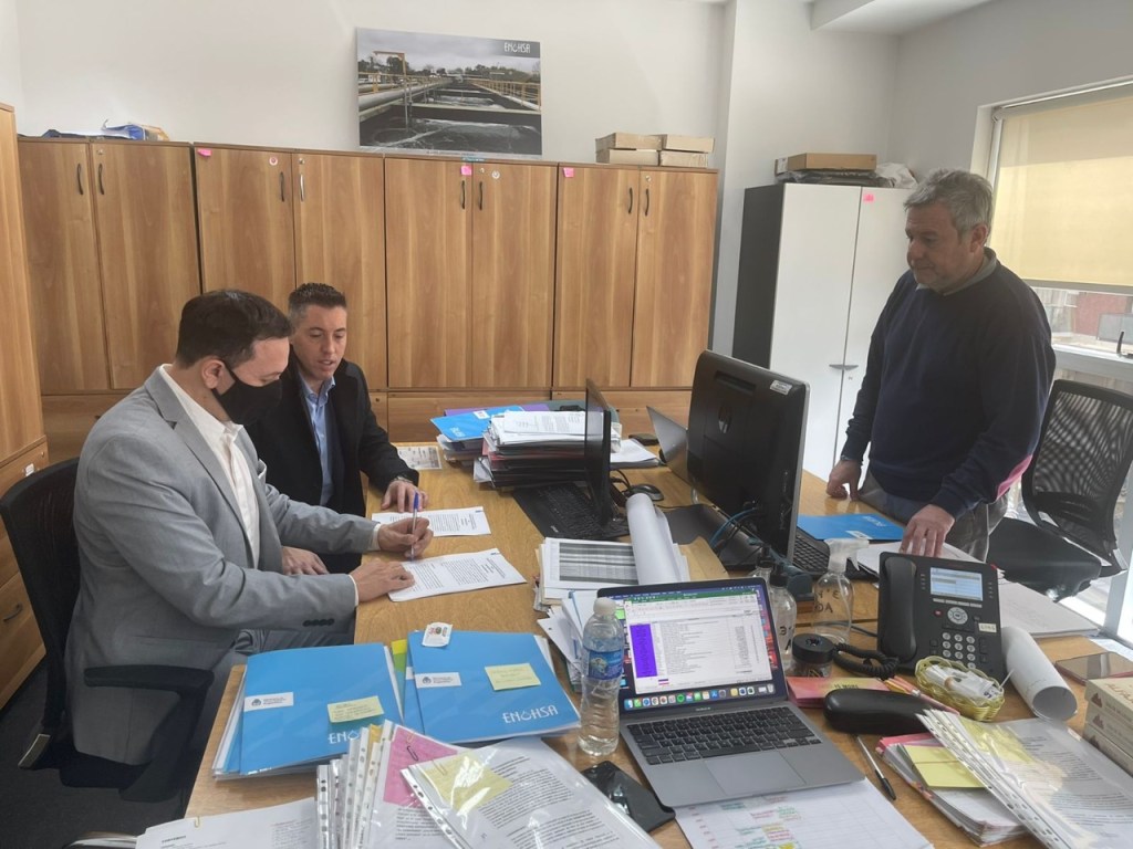 #TRELEW | FIRMA EN BUENOS AIRES PARA OBRAS&nbsp;CLOACALES