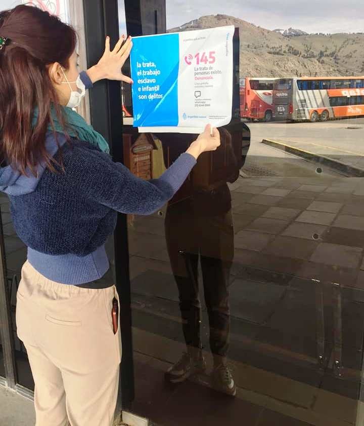 #CHUBUT | CAMPAÑA PARA DIFUNDIR LA LINEA DE DENUNCIAS CONTRA LA TRATA DE&nbsp;PERSONAS
