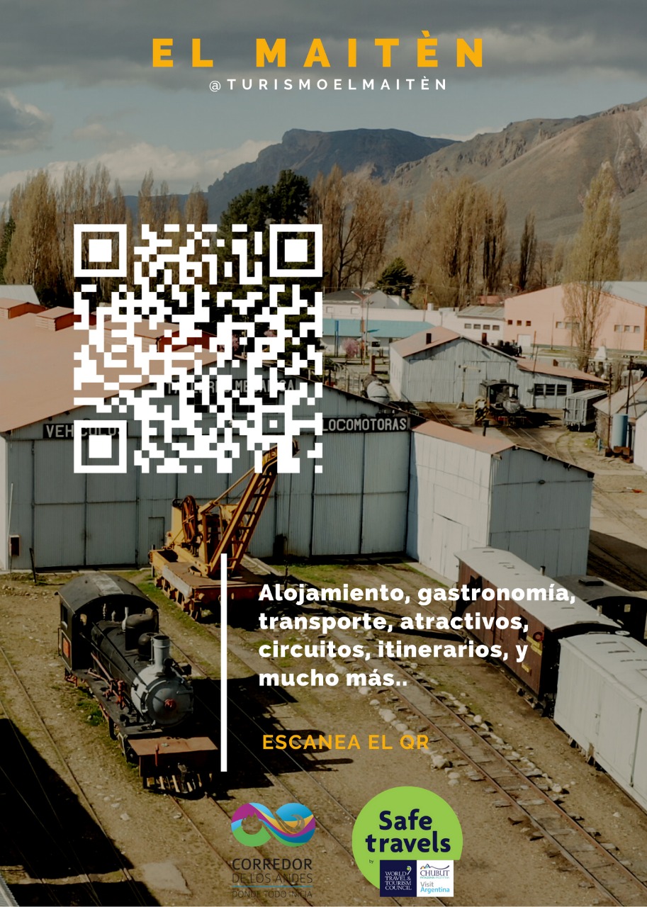 #CHUBUT | EL MAITÉN IMPLEMENTA CÓDIGO QR EN SU&nbsp;CARTELERÍA