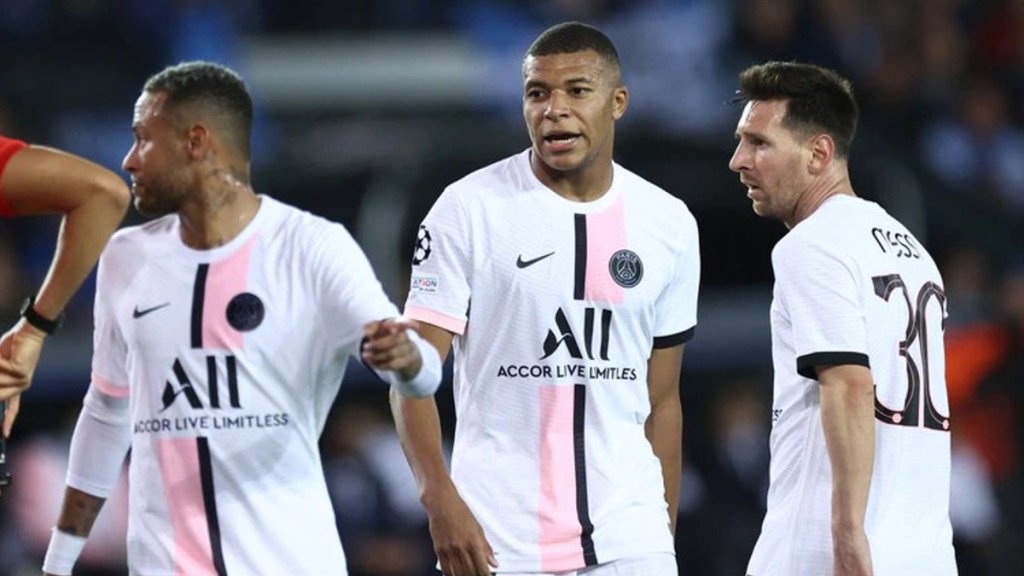 #CHAMPIONS | EMPATE DEL PSG CON EL BRUJAS 1-1 Y MESSI HIZO TEMBLAR EL TRAVESAÑO DE UN&nbsp;PELOTAZO