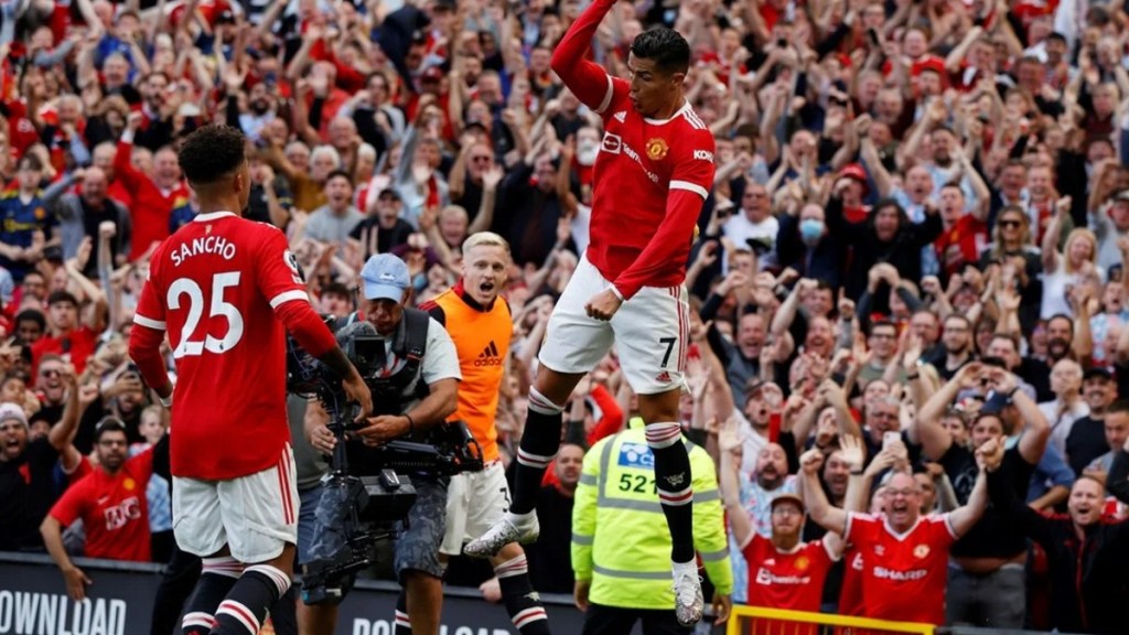 #FÚTBOL | DOBLETE DE CRISTIANO RONALDO EN SOÑADO DEBUT EN EL MANCHESTER&nbsp;UNITED