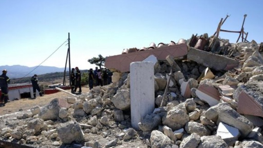 #GRECIA | UN MUERTO Y NUEVE HERIDOS POR UN TERREMOTO EN&nbsp;CRETA