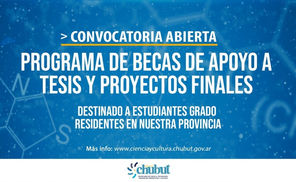 #DATO | BECAS DE APOYO A TESIS Y PROYECTOS&nbsp;FINALES