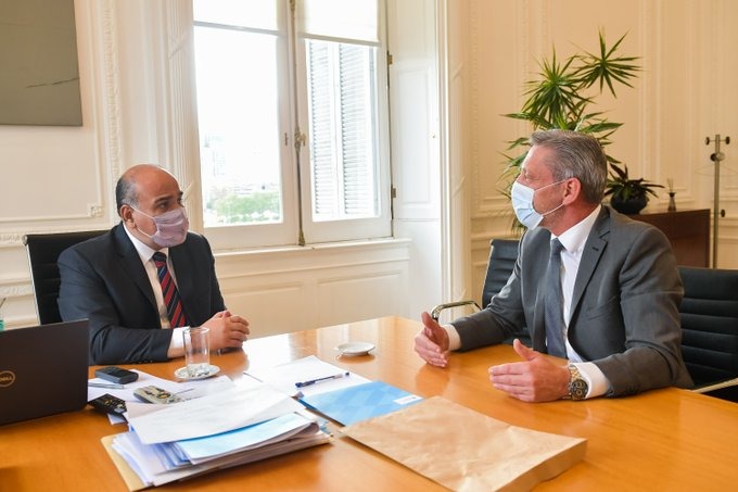 #CHUBUT | ARCIONI SE REUNIÓ CON EL JEFE DE GABINETE DE LA NACIÓN EN BUENOS&nbsp;AIRES