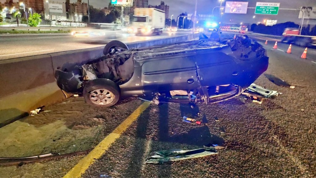 #ACCIDENTE | UN MUERTO EN VIOLENTO CHOQUE EN UNA&nbsp;AUTOPISTA