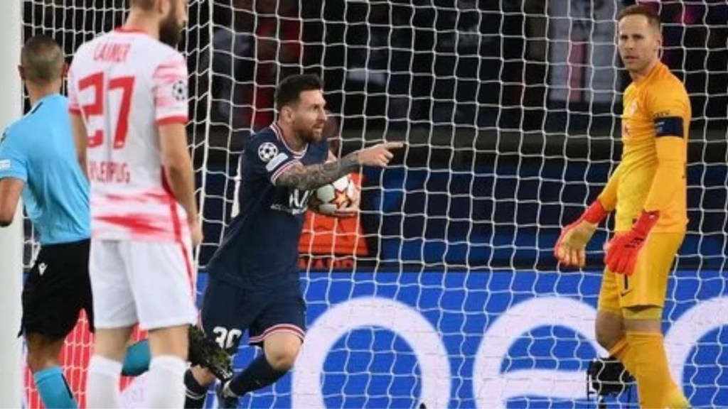 #FÚTBOL | DOBLETE DE MESSI EN LA REMONTADA DEL PSG ANTE EL&nbsp;LEIPZIG