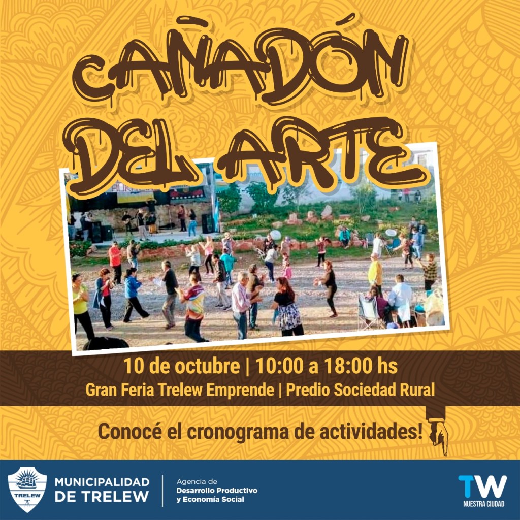 #DATO | GRAN «FERIA TRELEW EMPRENDE» ESTE&nbsp;DOMINGO!