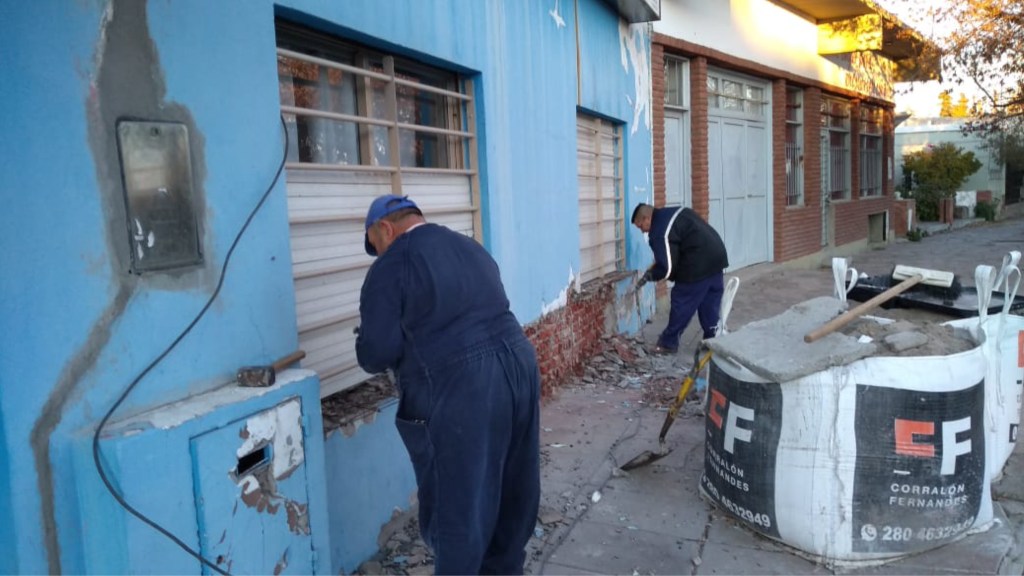 #TRELEW | EJECUTAN REFACCIONES EN LA RESIDENCIA&nbsp;ESTUDIANTIL