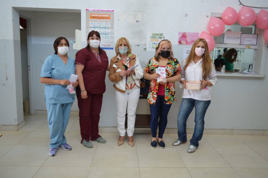#RAWSON | REALIZARON ACTIVIDADES POR EL DÍA MUNDIAL DE LA LUCHA CONTRA EL CÁNCER DE&nbsp;MAMA