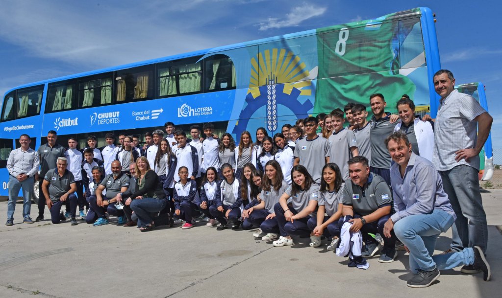 #CHUBUT | DESPIDIERON A LA DELEGACIÓN CHUBUTENSE QUE PARTICIPA EN LOS JUEGOS NACIONALES DE LA&nbsp;ARAUCANÍA