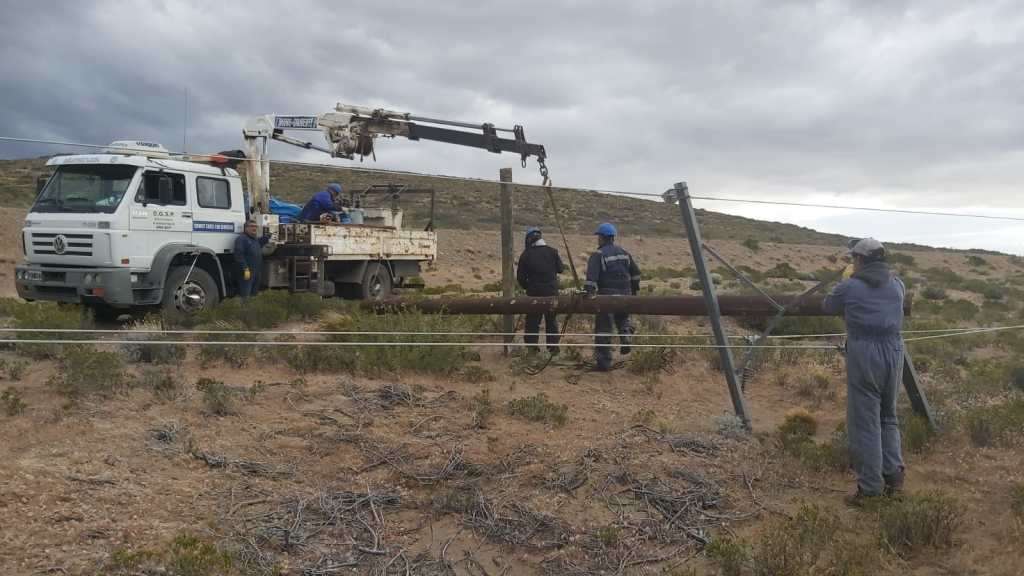 #CHUBUT | REESTABLECIERON LA ELECTRICIDAD Y EL AGUA EN PASO DE&nbsp;INDIOS