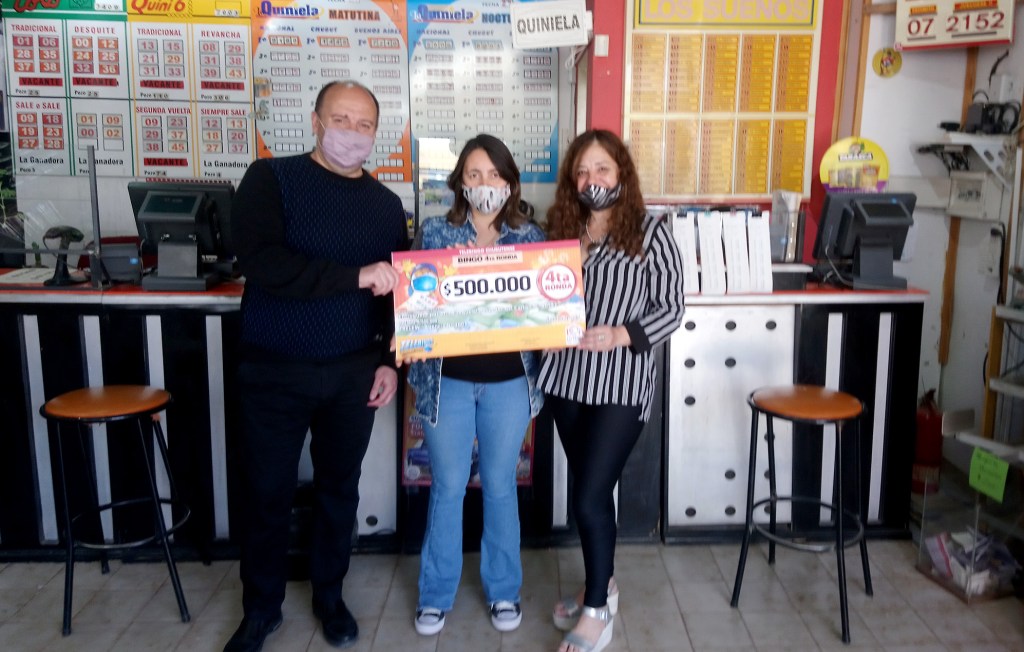 #TRELEW | UNA DOCENTE GANÓ MEDIO MILLON DE PESOS EN EL&nbsp;TELEBINGO